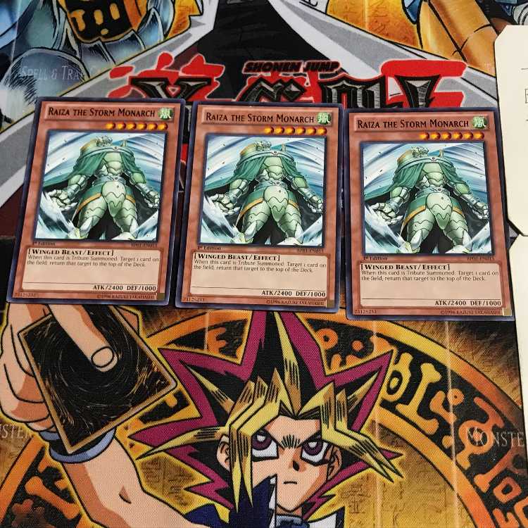 英語版 風帝ライザー 2 黒レア 3枚セット てら