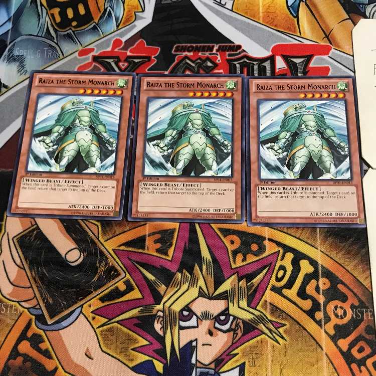 英語版 風帝ライザー 4 黒レア 3枚セット てら