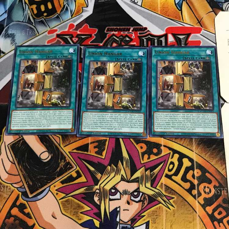 英語版 ユニオン格納庫 1 金レア 3枚セット てら