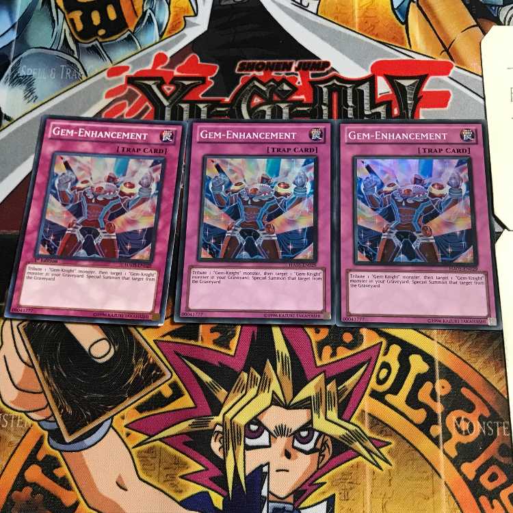 英語版 ジェム・エンハンス 1 スーパー 3枚セット てら