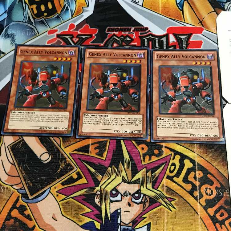 英語版 A・ジェネクス・ボルキャノン 2 スーパー 3枚セット てら