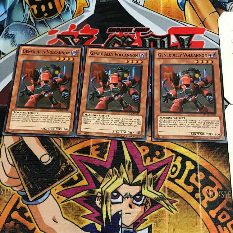 英語版 A・ジェネクス・ボルキャノン 3 スーパー 3枚セット てら