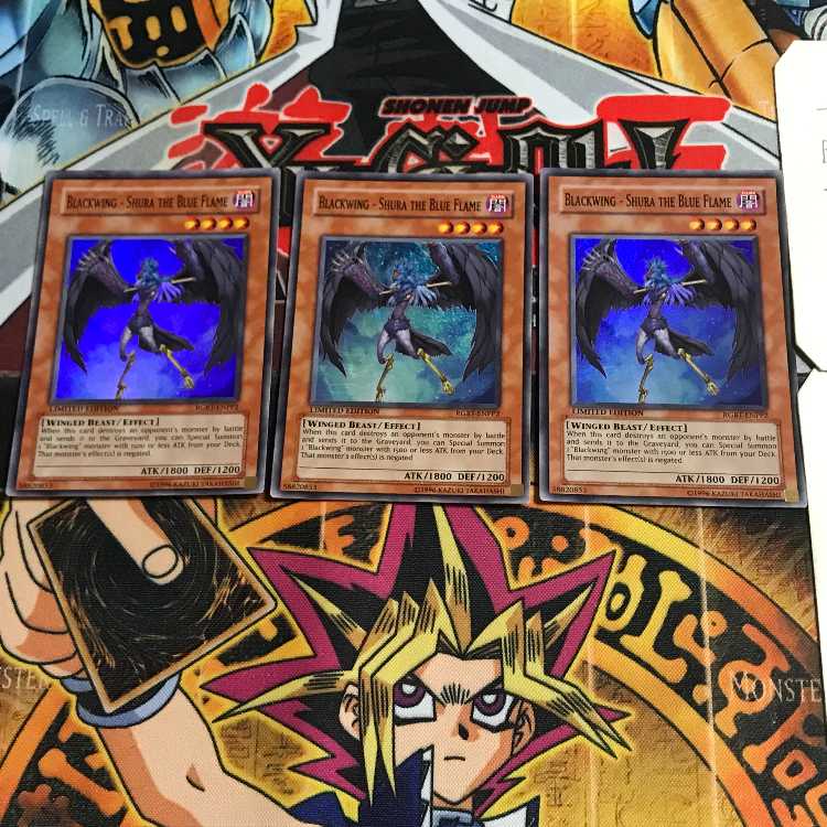 English BF-Shura of Blue Fire 1 Super 3-card set Tera