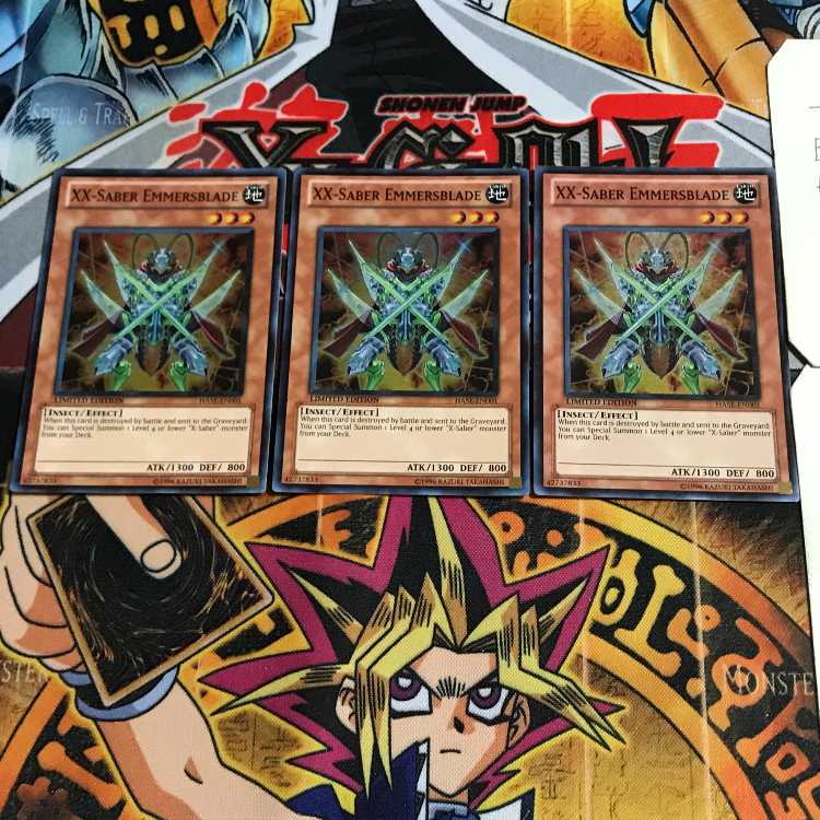 英語版 XX-セイバー エマーズブレイド 1 スーパー 3枚セット てら