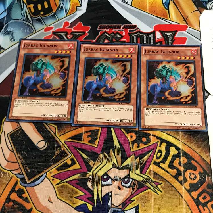 英語版 ジュラック・イグアノン 3 スーパー 3枚セット てら