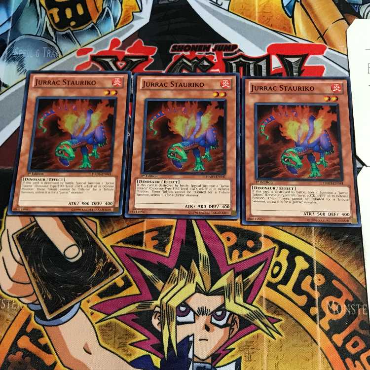 英語版 ジュラック・スタウリコ 1 スーパー 3枚セット てら