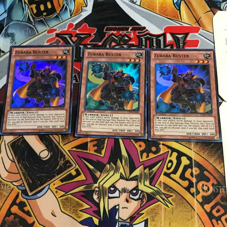 英語版 ズバババスター 1 スーパー 3枚セット てら