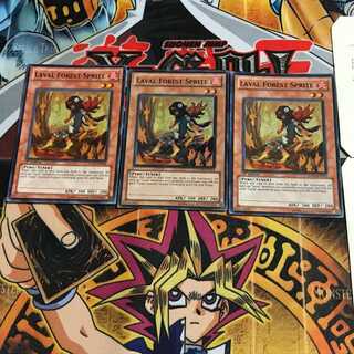 英語版 ラヴァル炎樹海の妖女 1 スーパー 3枚セット てら