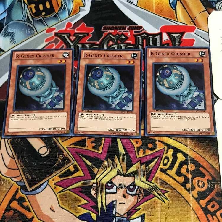 英語版 レアル・ジェネクス・クラッシャー 1 スーパー 3枚セット てら