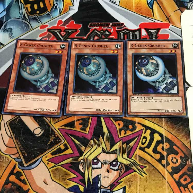 英語版 レアル・ジェネクス・クラッシャー 2 スーパー 3枚セット てら