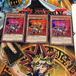 英語版 暗炎星-ユウシ 3 スーパー 3枚セット てら