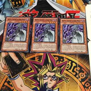 英語版 暗黒界の術師 スノウ 1 スーパー 3枚セット てら