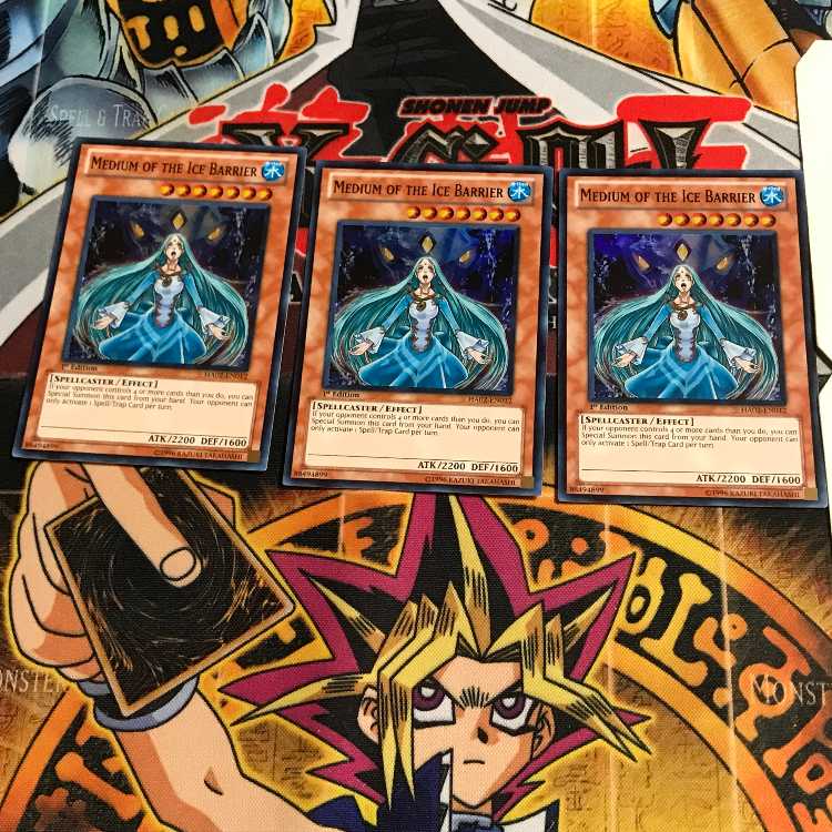 英語版 氷結界の交霊師 1 スーパー 3枚セット てら