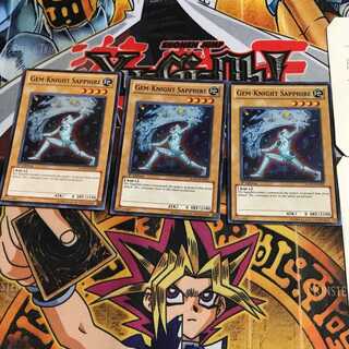 英語版 ジェムナイト・サフィア 1 スーパー 3枚セット てら