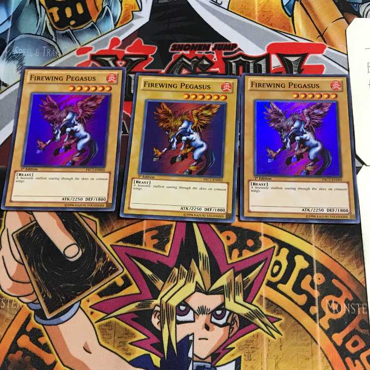 英語版 ファイヤー・ウイング・ペガサス 2 スーパー 3枚セット てら