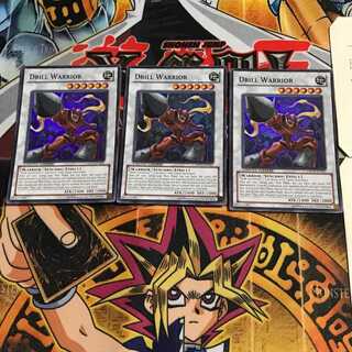 English Drill Warrior 1 Super 3-card set Tera