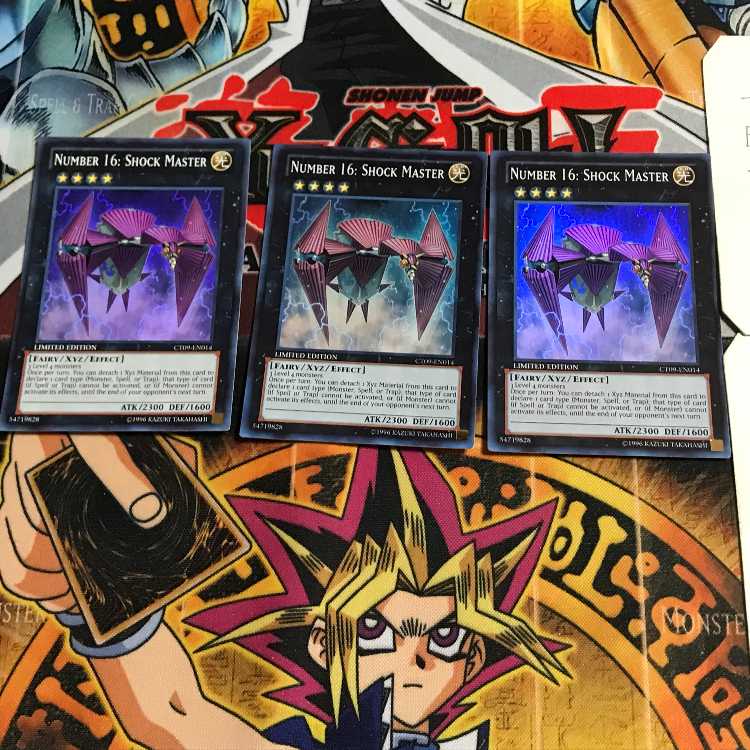 英語版 No.16 色の支配者ショック・ルーラー 3 スーパー 3枚セット てら