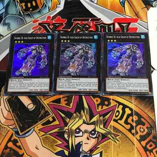 英語版 No.30 破滅のアシッド・ゴーレム 1 スーパー 3枚セット てら