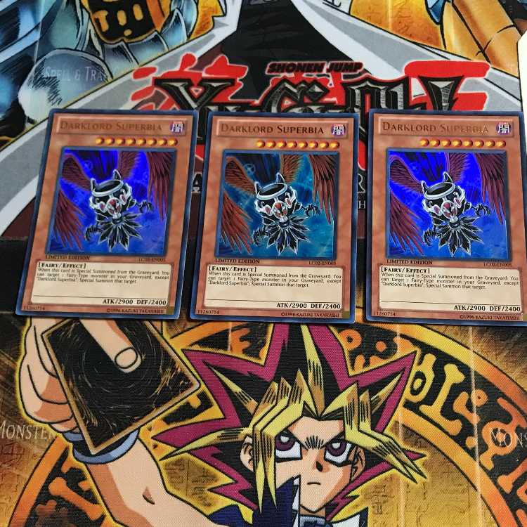 English Darklord Superbia 2 Ultra, set of 3 Tera.