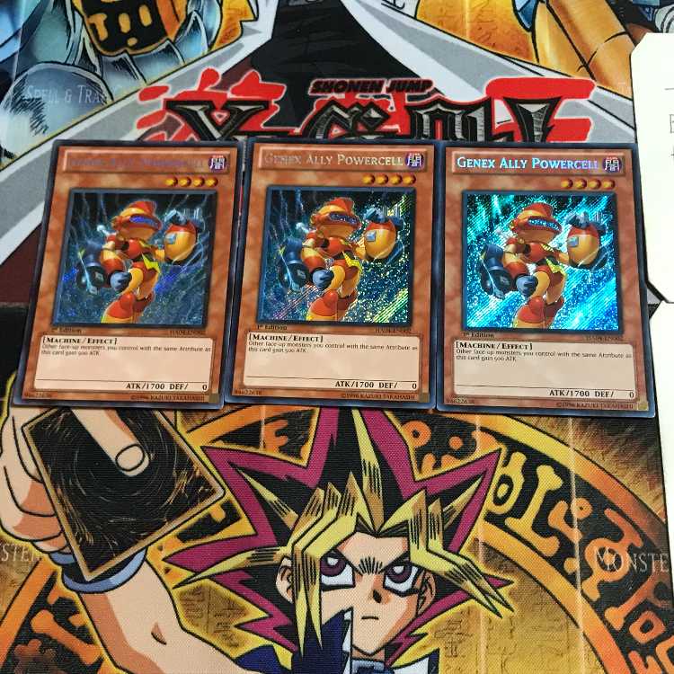 英語版 A・ジェネクス・パワーコール 1 シークレット 3枚セット てら