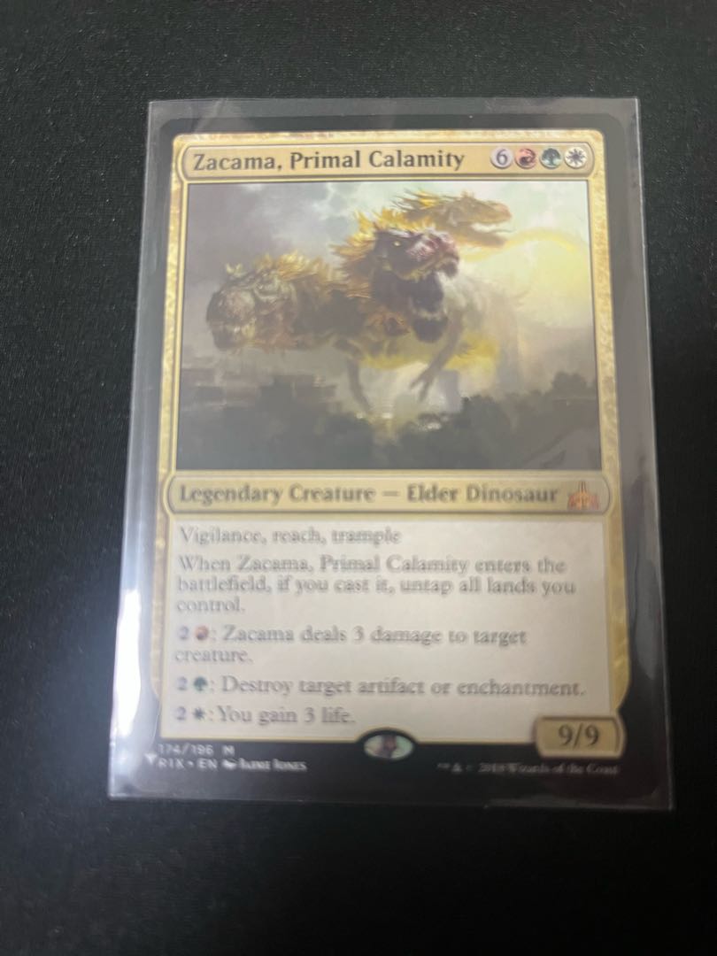 原初の災厄、ザカマ 神話レア TheList  174/196