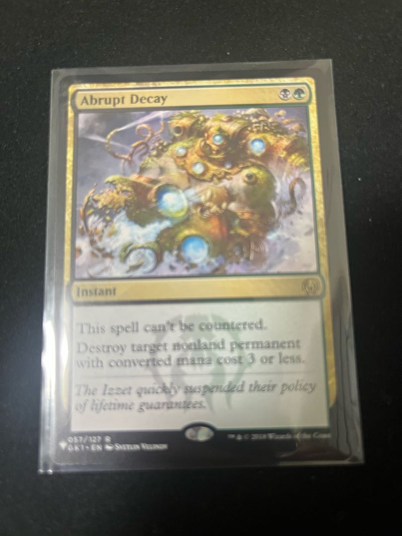 Abrupt Decay Rare TheList 141/274