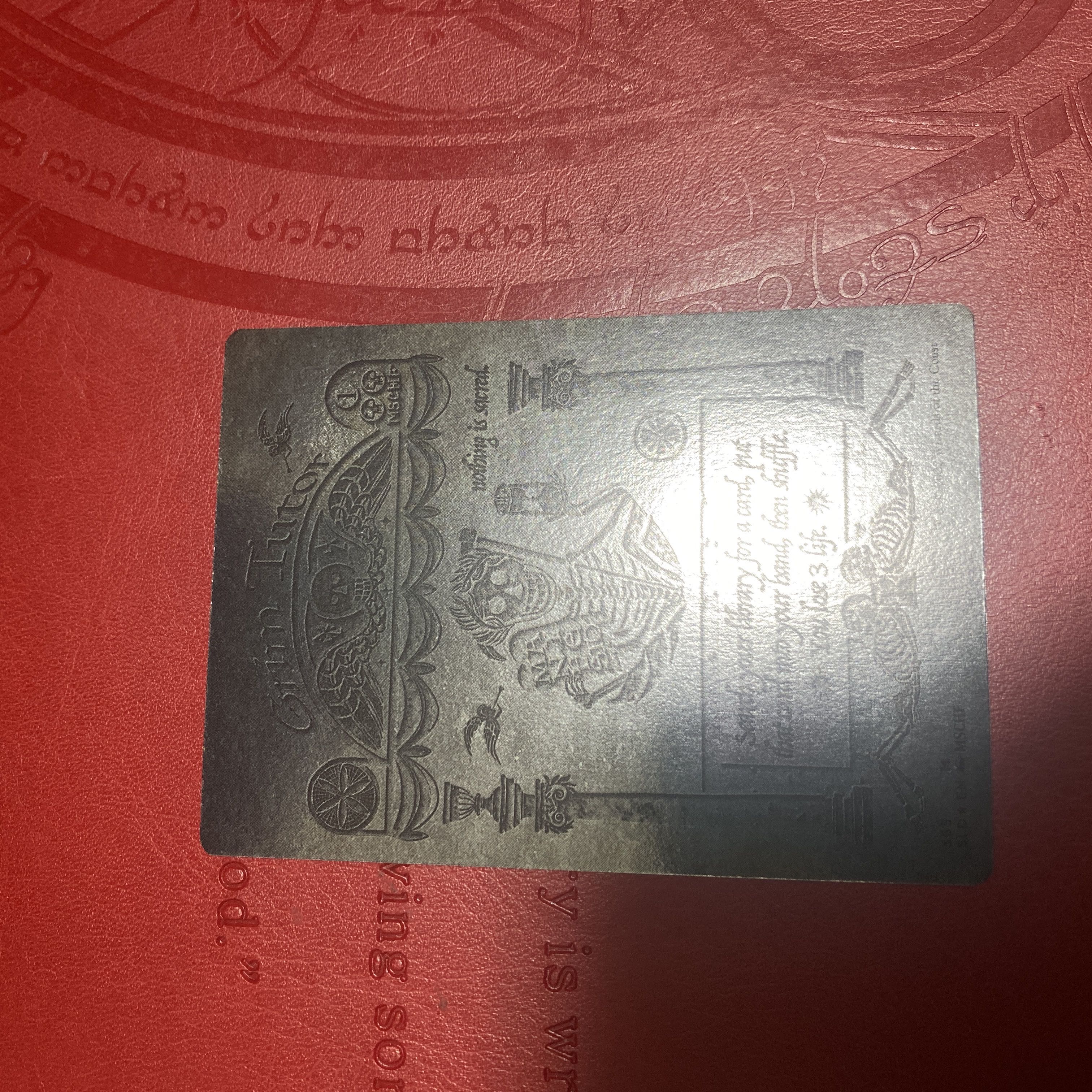 Grim Tutor foil SLD MSCHF