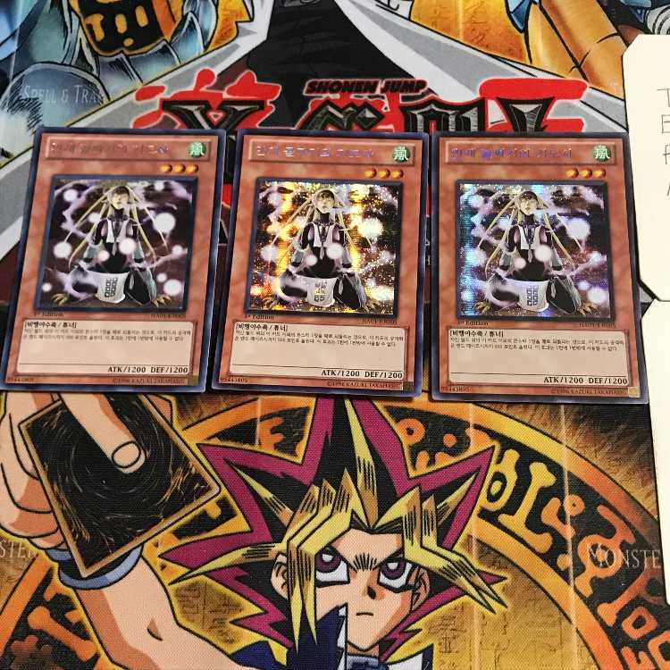 韓国版 霞の谷の祈祷師 HA01 1 シークレット 3枚セット てら