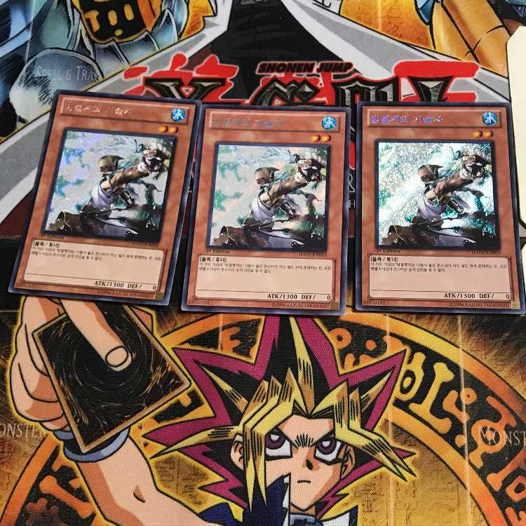 韓国版 氷結界の術者 HA01 5 シークレット 3枚セット てら