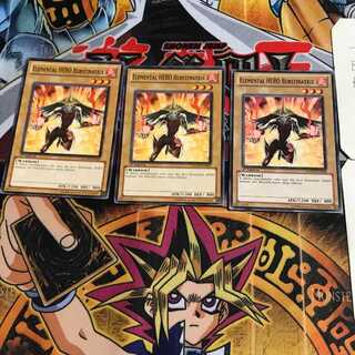 英語版 E・HEROバーストレディ RYNP 1 ノーマル 3枚セット てら