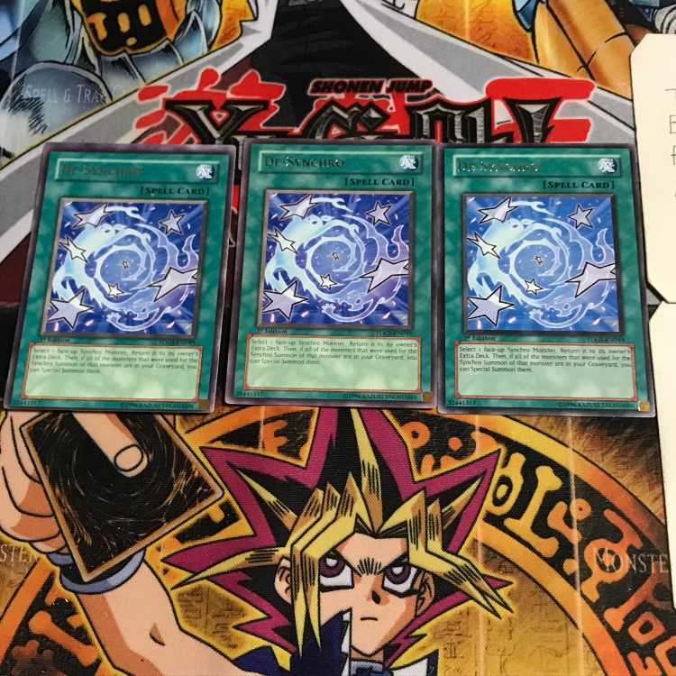 英語版 シンクロキャンセル TDGS 1 レア 3枚セット てら