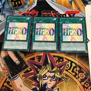 英語版 ヒーローフラッシュ!! LCGX 1 レア 3枚セット てら