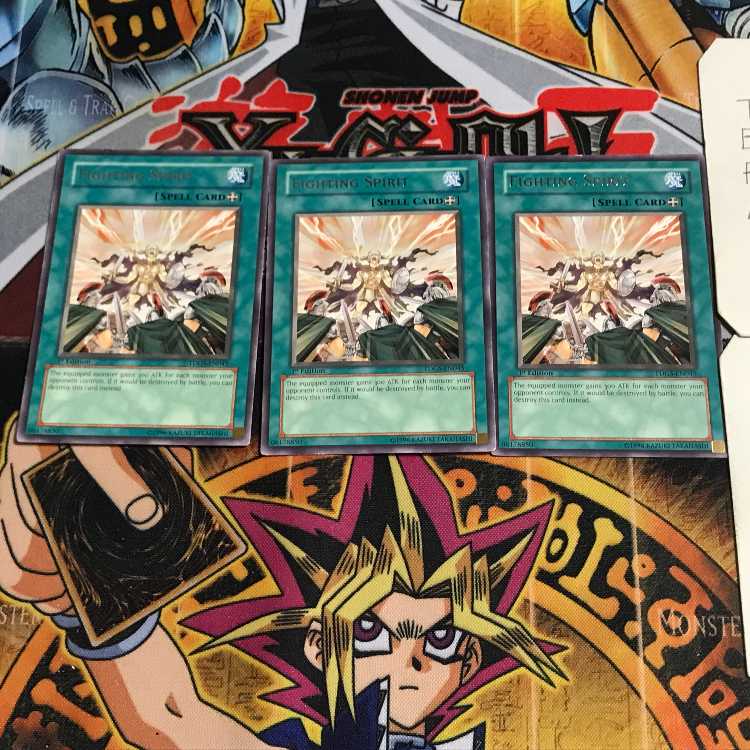 英語版 ファイティング・スピリッツ TDGS 1 レア 3枚セット てら