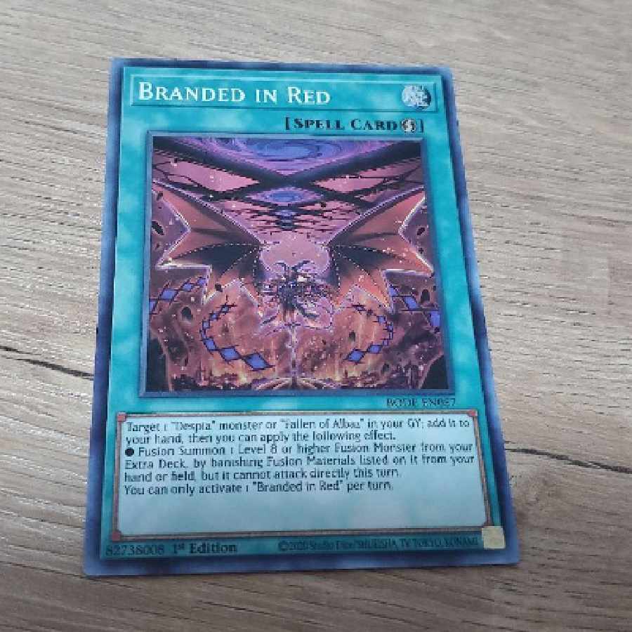遊戯王 赫の烙印 英語版 1st スーパー 1枚
