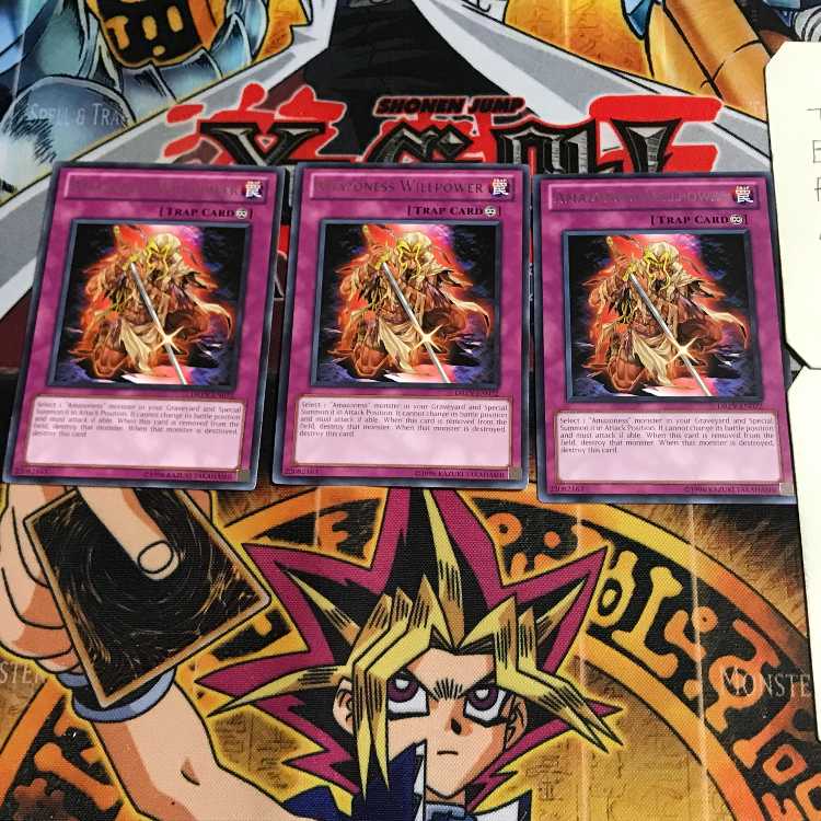 英語版 アマゾネスの意地 DREV 4 レア 3枚セット てら