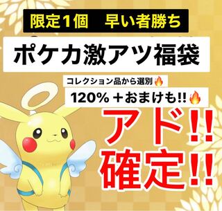 【早いもの勝ち】ポケカ福袋　限定1個　アド確定