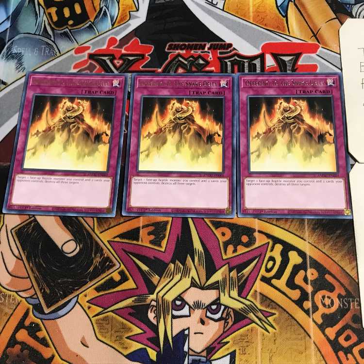 英語版 毒蛇の供物 ANGU 1 レア 3枚セット てら