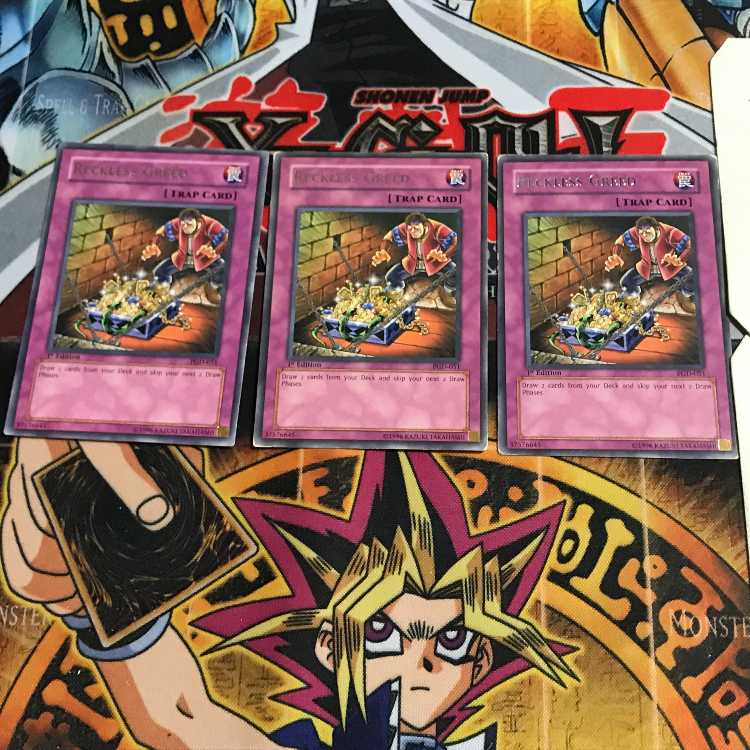 英語版 無謀な欲張り PGD 1 レア 3枚セット てら