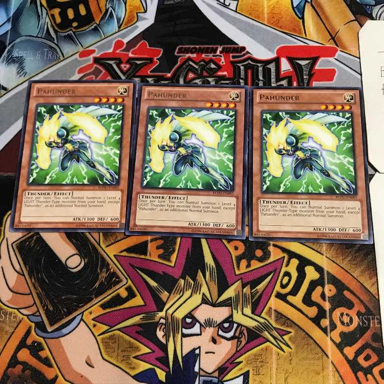 English Pahunder REDU 3 rare, set of 3 Tera.