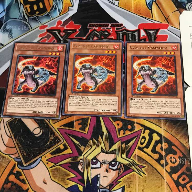 English Evoltile Casinerio ORCS 1 rare, set of 3 Tera.