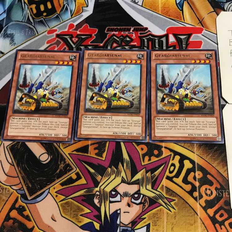 English Geargiarsenal REDU 5 Rare Set of 3 Tera.