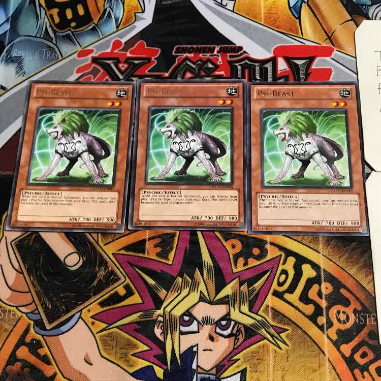 English Psi-Beast EXVC 2 Rare Set of 3 Tera.