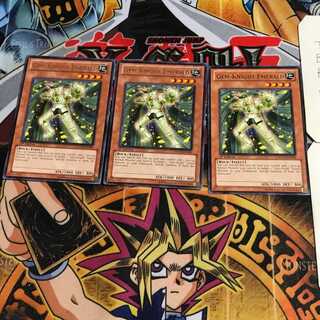 English Gem-Knight Emerald PHSR 3 rare, set of 3 Tera.