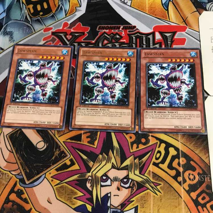 English Jawsman GENF 1 rare, set of 3 Tera.