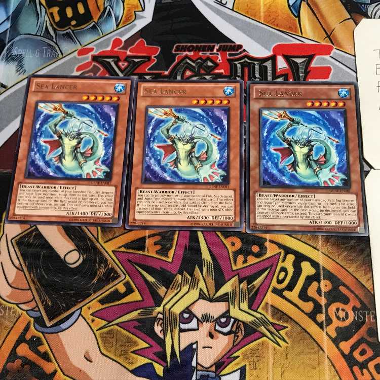 English Sea Lancer GENF 1 rare, set of 3 Tera.