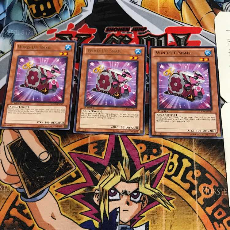 English Wind-Up Snail GENF 1 rare, set of 3 Tera.