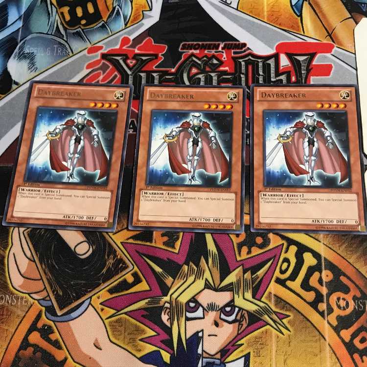 English Daybreaker PHSW 1 rare, set of 3 Tera.