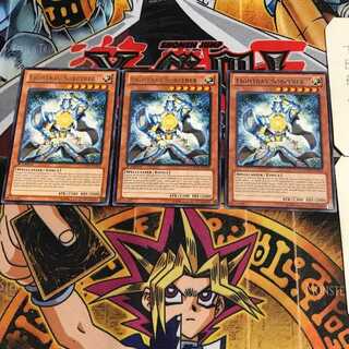 English Lightray Sorcerer GAOV 6 Rare Set of 3 Tera.