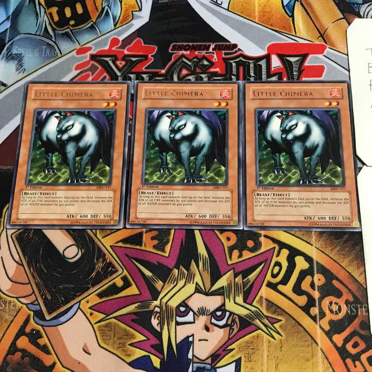 English Little Chimera MRD 1 rare, set of 3 Tera.