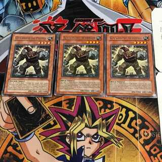 English Rockstone Warrior DP09 2 Rare, set of 3 Tera.